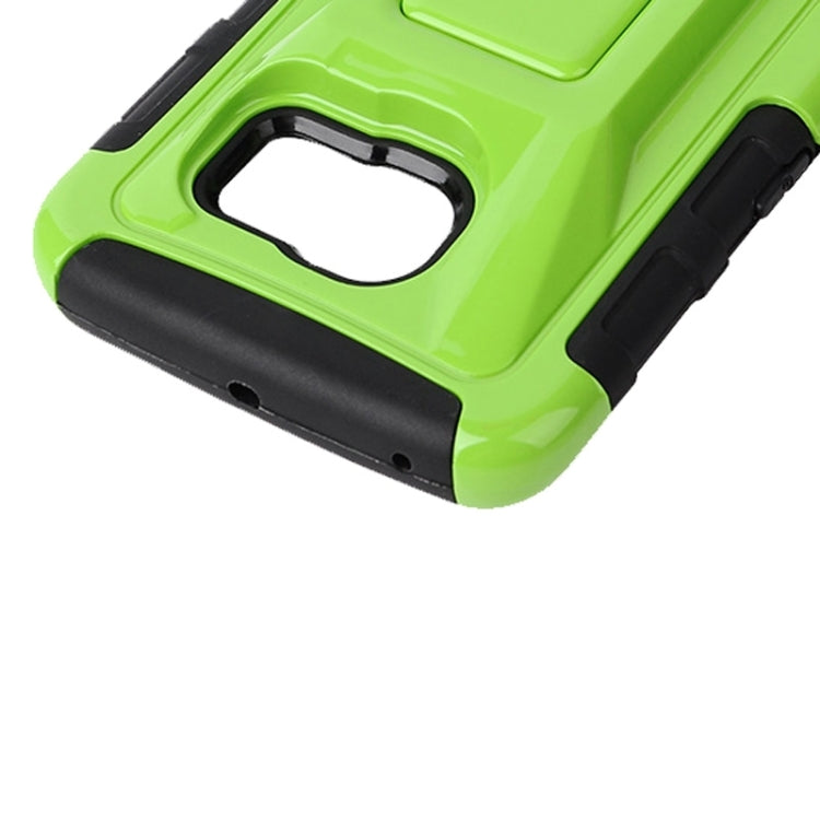 For Galaxy S6 Edge / G925 Fashionable Cool and Detachable Racing Car Form Combination Case with Holder and Hand Strap