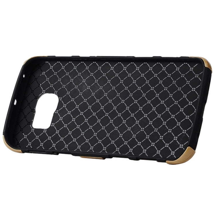 For Galaxy S6 Edge / G925 Fashionable Cool and Detachable Racing Car Form Combination Case with Holder and Hand Strap