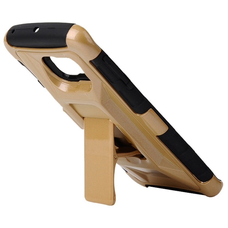 For Galaxy S6 Edge / G925 Fashionable Cool and Detachable Racing Car Form Combination Case with Holder and Hand Strap