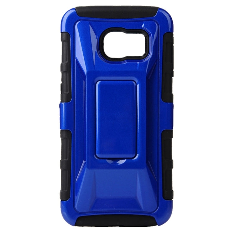 For Galaxy S6 Edge / G925 Fashionable Cool and Detachable Racing Car Form Combination Case with Holder and Hand Strap