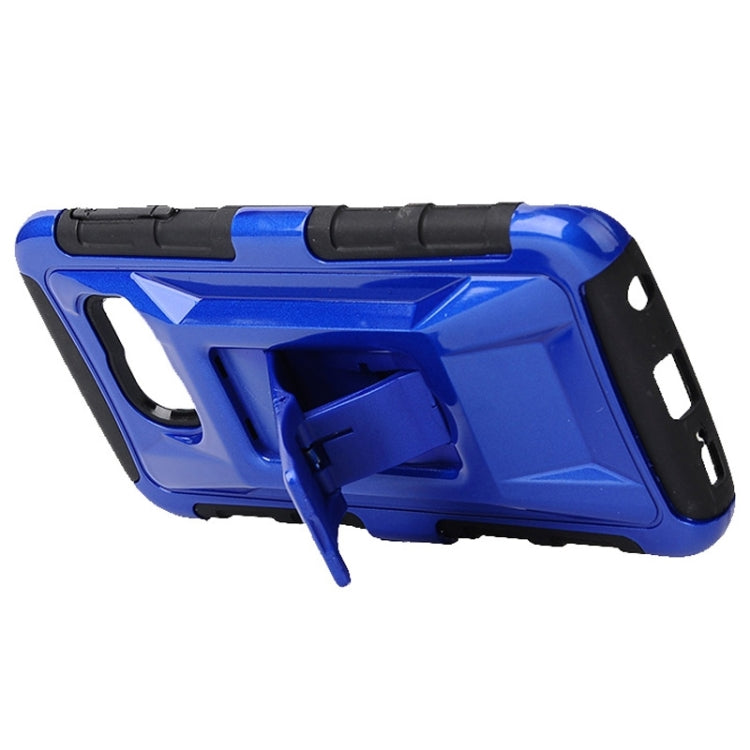 For Galaxy S6 Edge / G925 Fashionable Cool and Detachable Racing Car Form Combination Case with Holder and Hand Strap