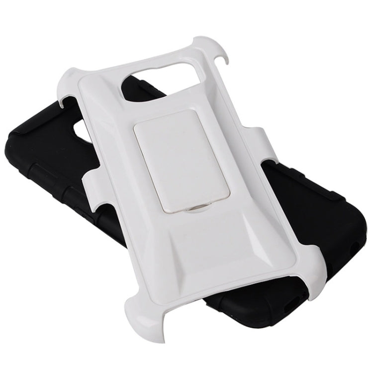 For Galaxy S6 Edge / G925 Fashionable Cool and Detachable Racing Car Form Combination Case with Holder and Hand Strap