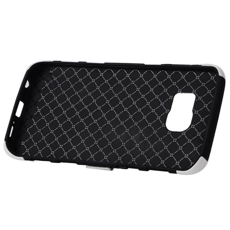 For Galaxy S6 Edge / G925 Fashionable Cool and Detachable Racing Car Form Combination Case with Holder and Hand Strap
