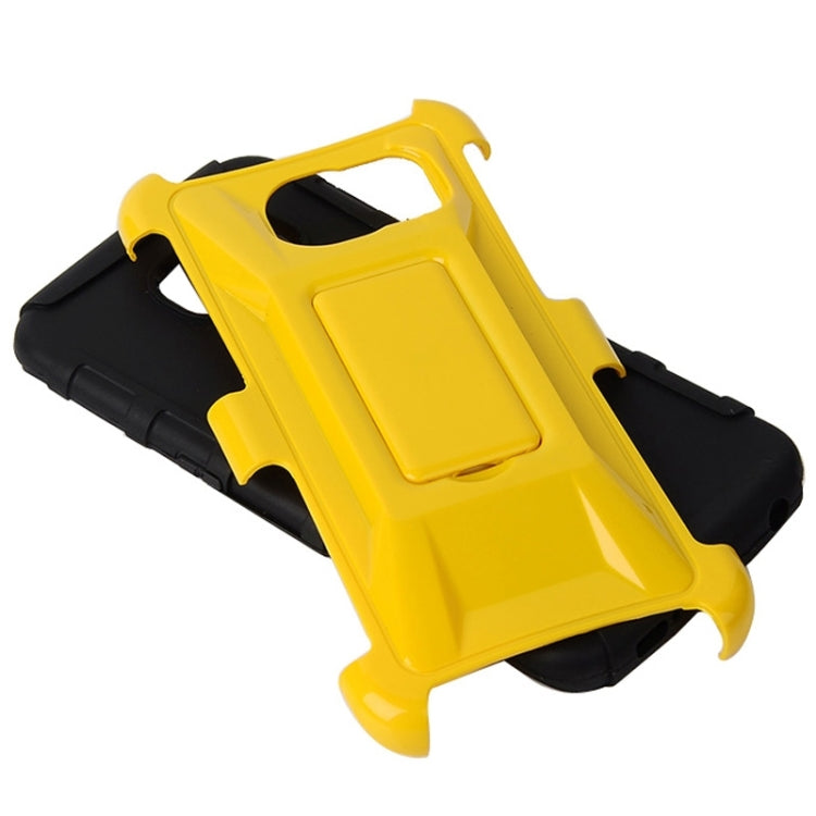 For Galaxy S6 Edge / G925 Fashionable Cool and Detachable Racing Car Form Combination Case with Holder and Hand Strap