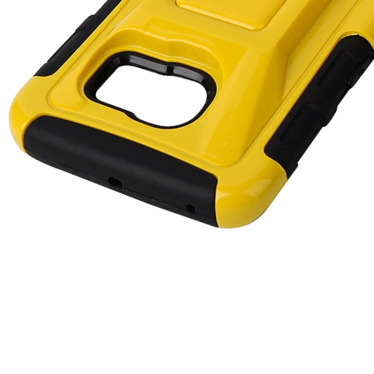 For Galaxy S6 Edge / G925 Fashionable Cool and Detachable Racing Car Form Combination Case with Holder and Hand Strap