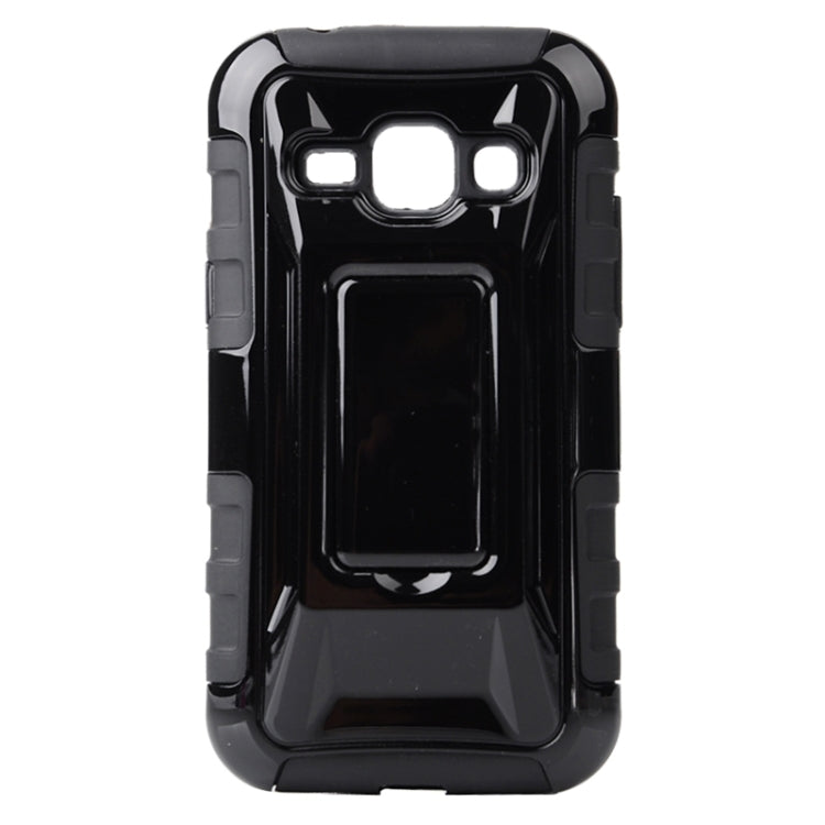 Fashionable Cool and Detachable Racing Car Form Combination Case with Holder and Hand Strap for Galaxy J1 / J100