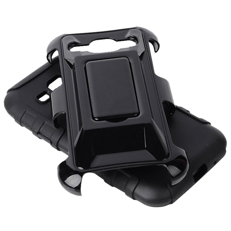 Fashionable Cool and Detachable Racing Car Form Combination Case with Holder and Hand Strap for Galaxy J1 / J100