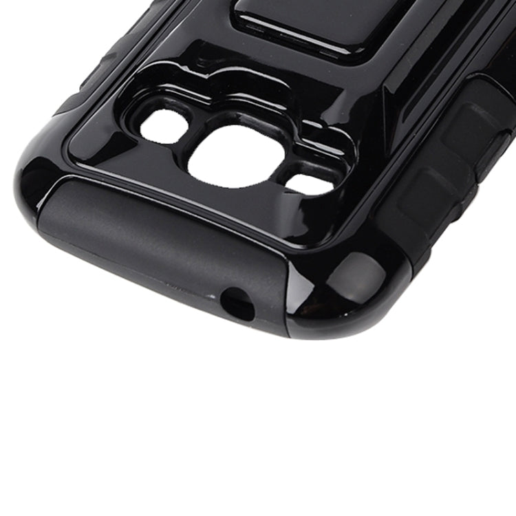 Fashionable Cool and Detachable Racing Car Form Combination Case with Holder and Hand Strap for Galaxy J1 / J100