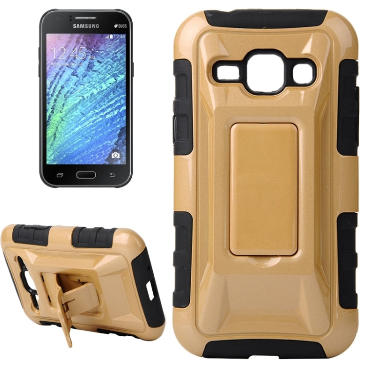 Fashionable Cool and Detachable Racing Car Form Combination Case with Holder and Hand Strap for Galaxy J1 / J100