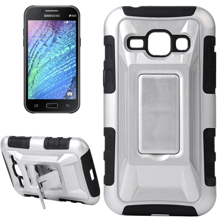 Fashionable Cool and Detachable Racing Car Form Combination Case with Holder and Hand Strap for Galaxy J1 / J100