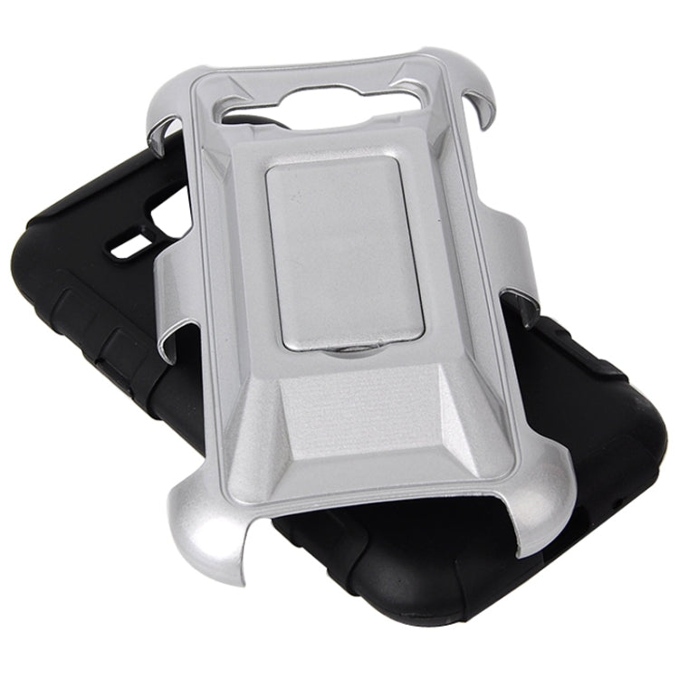 Fashionable Cool and Detachable Racing Car Form Combination Case with Holder and Hand Strap for Galaxy J1 / J100