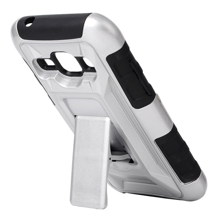 Fashionable Cool and Detachable Racing Car Form Combination Case with Holder and Hand Strap for Galaxy J1 / J100