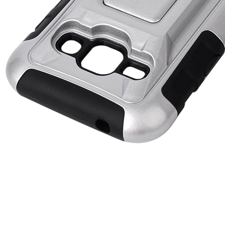 Fashionable Cool and Detachable Racing Car Form Combination Case with Holder and Hand Strap for Galaxy J1 / J100