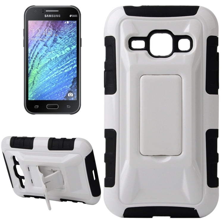 Fashionable Cool and Detachable Racing Car Form Combination Case with Holder and Hand Strap for Galaxy J1 / J100