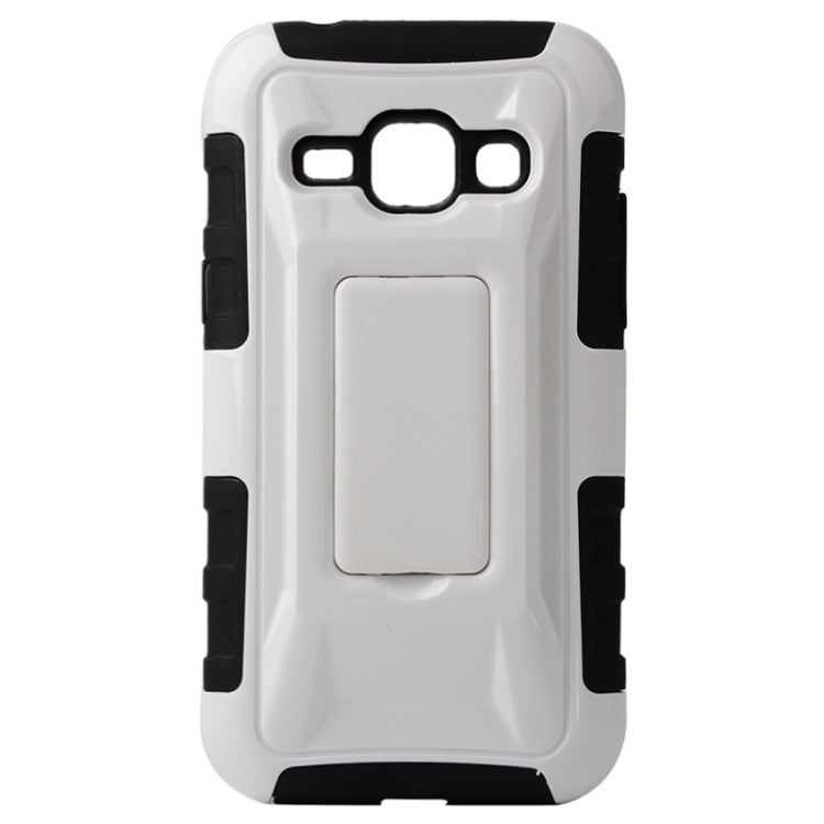 Fashionable Cool and Detachable Racing Car Form Combination Case with Holder and Hand Strap for Galaxy J1 / J100
