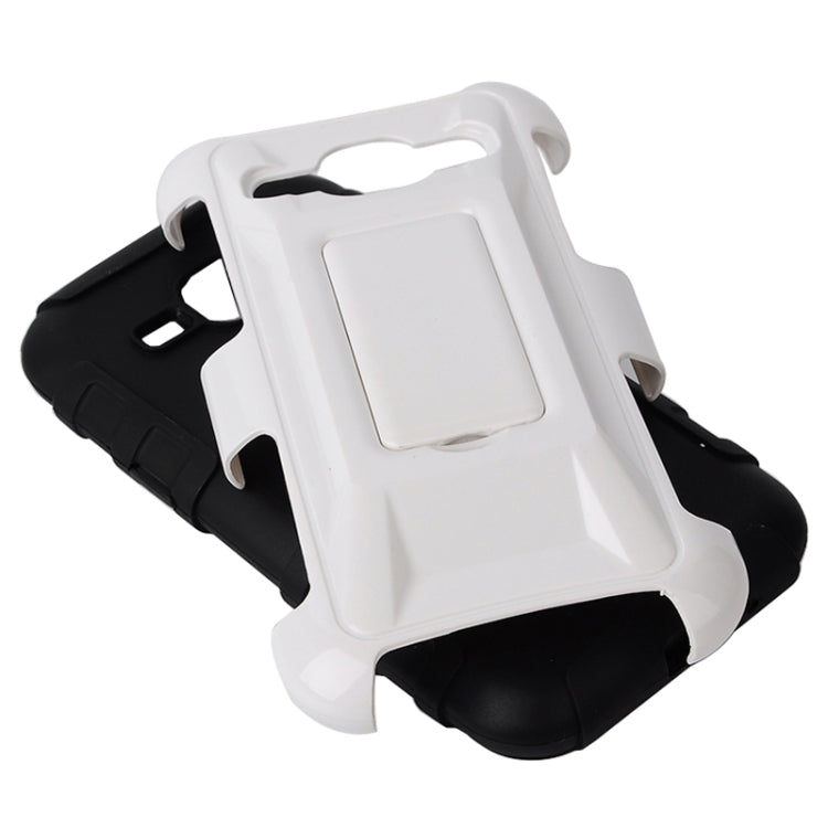 Fashionable Cool and Detachable Racing Car Form Combination Case with Holder and Hand Strap for Galaxy J1 / J100