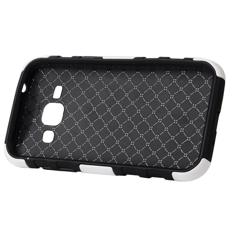 Fashionable Cool and Detachable Racing Car Form Combination Case with Holder and Hand Strap for Galaxy J1 / J100