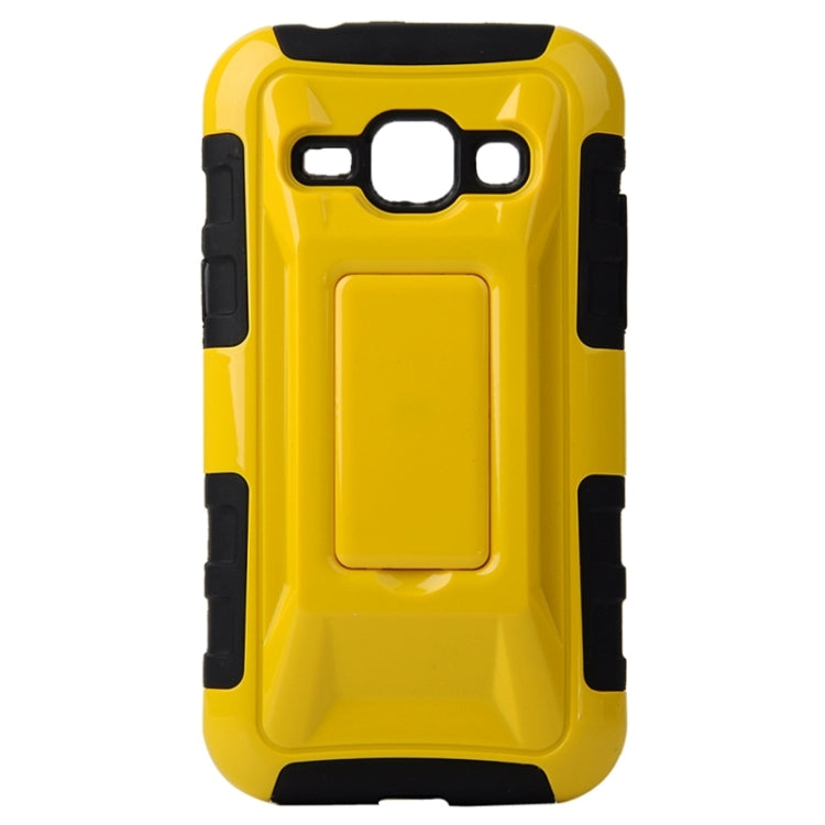 Fashionable Cool and Detachable Racing Car Form Combination Case with Holder and Hand Strap for Galaxy J1 / J100