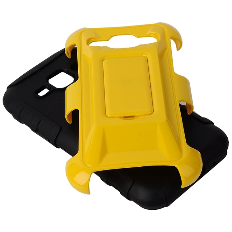 Fashionable Cool and Detachable Racing Car Form Combination Case with Holder and Hand Strap for Galaxy J1 / J100