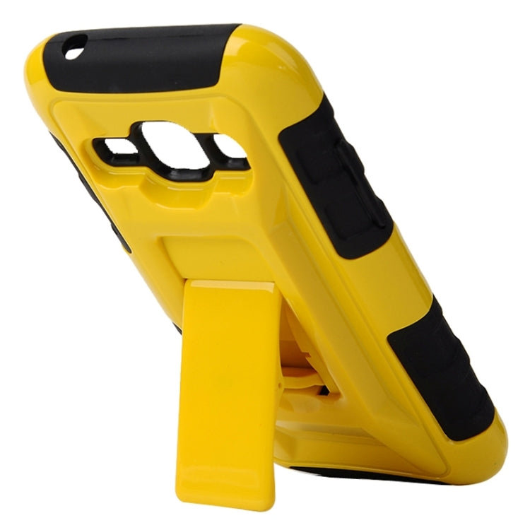 Fashionable Cool and Detachable Racing Car Form Combination Case with Holder and Hand Strap for Galaxy J1 / J100