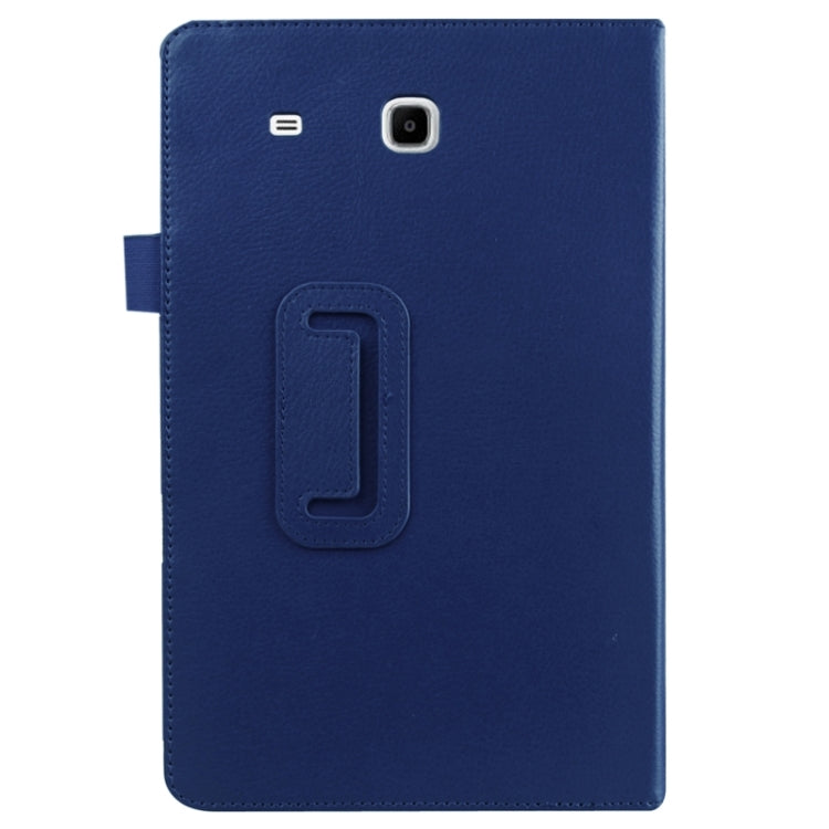 Litchi Texture Horizontal Flip Solid Color Leather Case with Holder for Galaxy Tab E 9.6 / T560 / T561