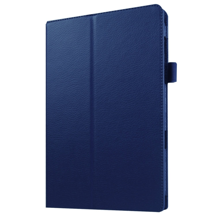 Litchi Texture Horizontal Flip Solid Color Leather Case with Holder for Galaxy Tab E 9.6 / T560 / T561