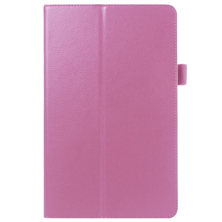 Litchi Texture Horizontal Flip Solid Color Leather Case with Holder for Galaxy Tab E 9.6 / T560 / T561