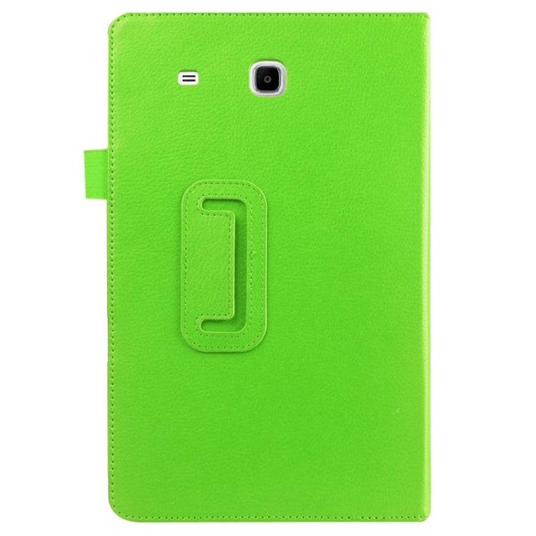 Litchi Texture Horizontal Flip Solid Color Leather Case with Holder for Galaxy Tab E 9.6 / T560 / T561
