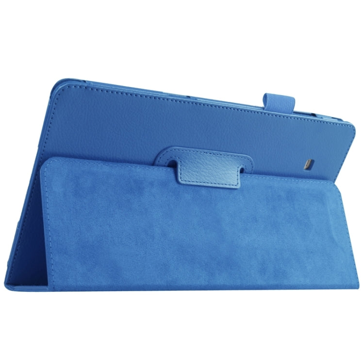 Litchi Texture Horizontal Flip Solid Color Leather Case with Holder for Galaxy Tab E 9.6 / T560 / T561