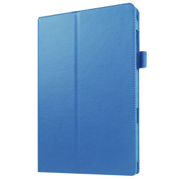 Litchi Texture Horizontal Flip Solid Color Leather Case with Holder for Galaxy Tab E 9.6 / T560 / T561