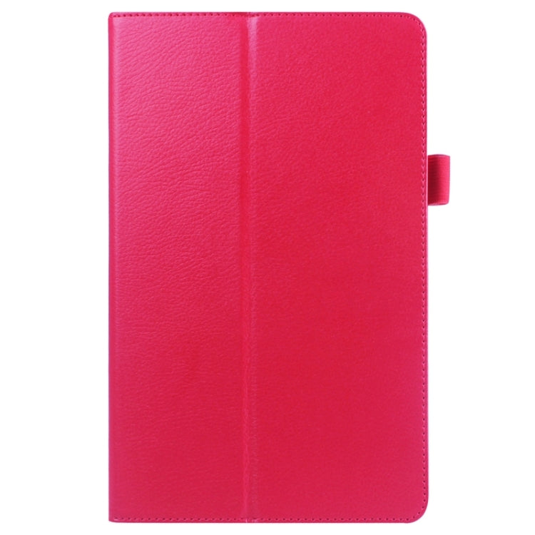 Litchi Texture Horizontal Flip Solid Color Leather Case with Holder for Galaxy Tab E 9.6 / T560 / T561