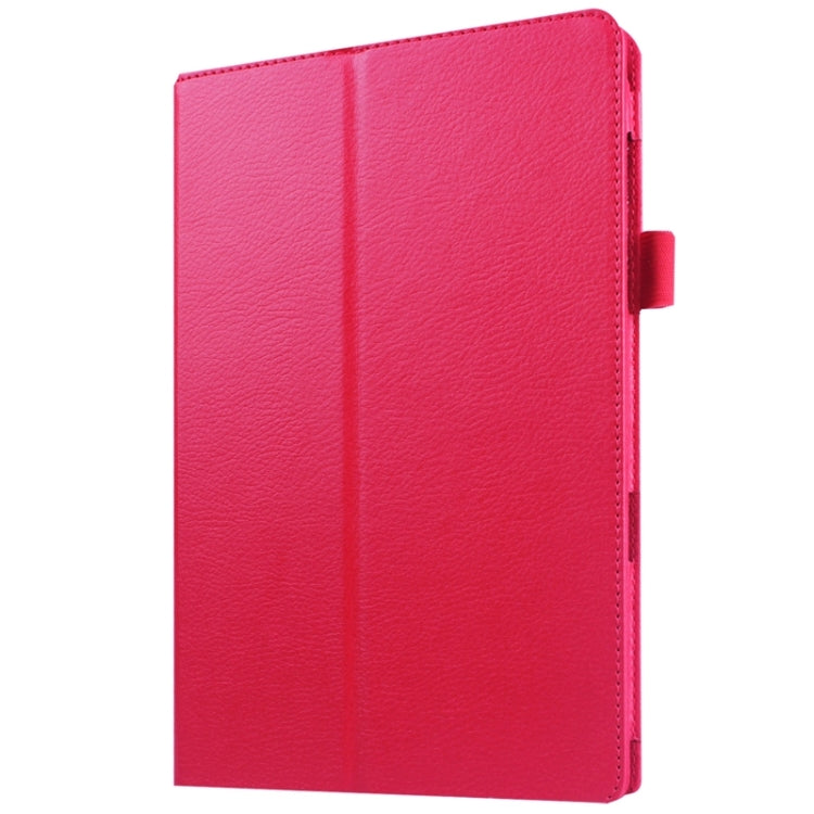 Litchi Texture Horizontal Flip Solid Color Leather Case with Holder for Galaxy Tab E 9.6 / T560 / T561