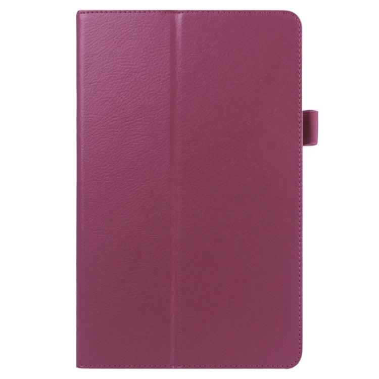 Litchi Texture Horizontal Flip Solid Color Leather Case with Holder for Galaxy Tab E 9.6 / T560 / T561