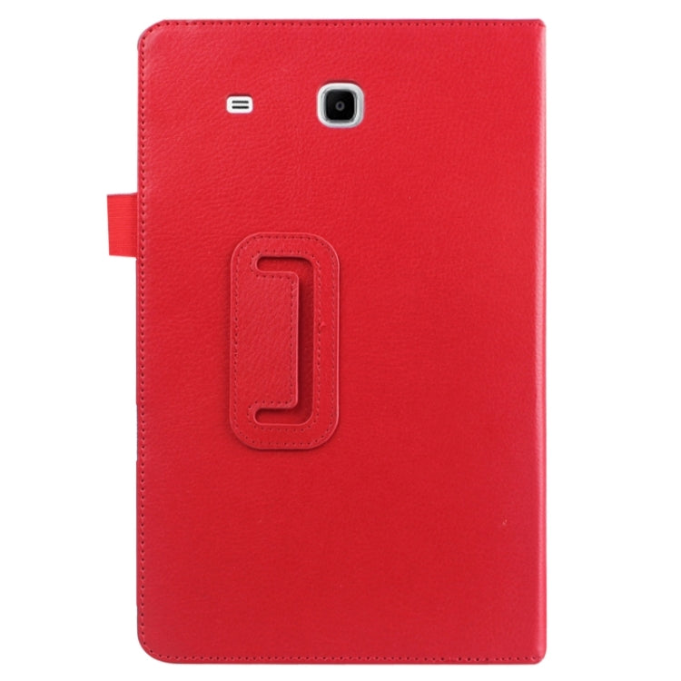 Litchi Texture Horizontal Flip Solid Color Leather Case with Holder for Galaxy Tab E 9.6 / T560 / T561