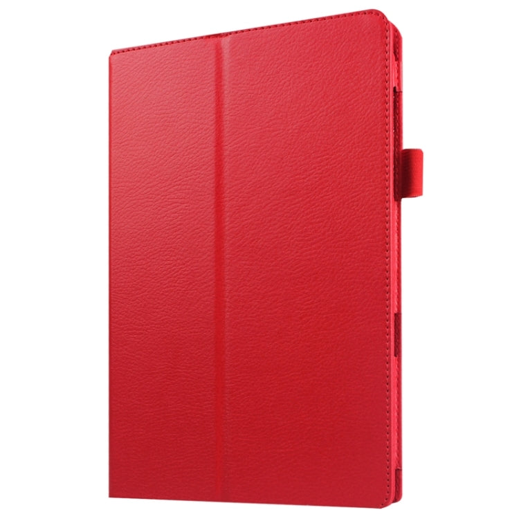 Litchi Texture Horizontal Flip Solid Color Leather Case with Holder for Galaxy Tab E 9.6 / T560 / T561