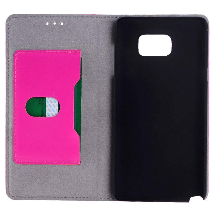 Crazy Horse Texture Horizontal Flip Solid Color Genuine Leather Case with Holder and Card Slot for Galaxy Note 5 / N920