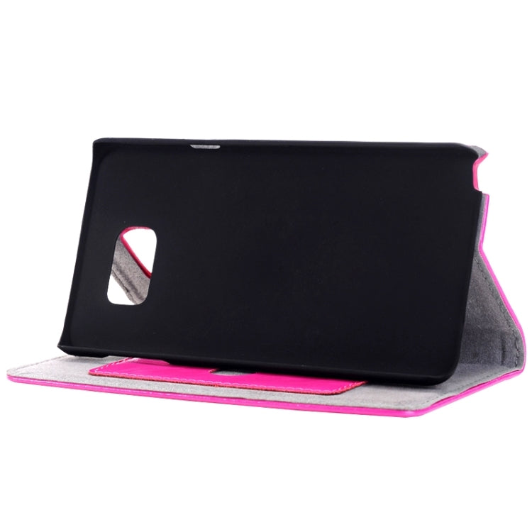 Crazy Horse Texture Horizontal Flip Solid Color Genuine Leather Case with Holder and Card Slot for Galaxy Note 5 / N920