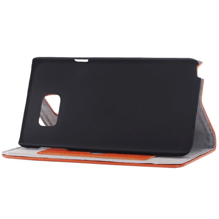 Litchi Texture Horizontal Flip Solid Color Genuine Leather Case with Holder and Card Slot for Galaxy Note 5 / N920