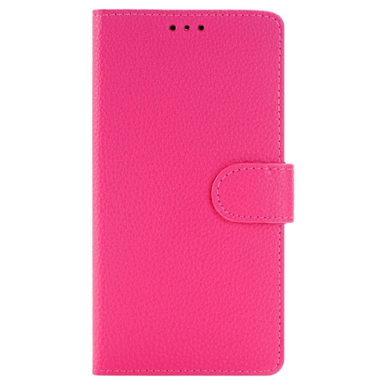 Litchi Texture Horizontal Flip Solid Color Leather Case with Holder and Card Slots for Galaxy Note 5 / N920