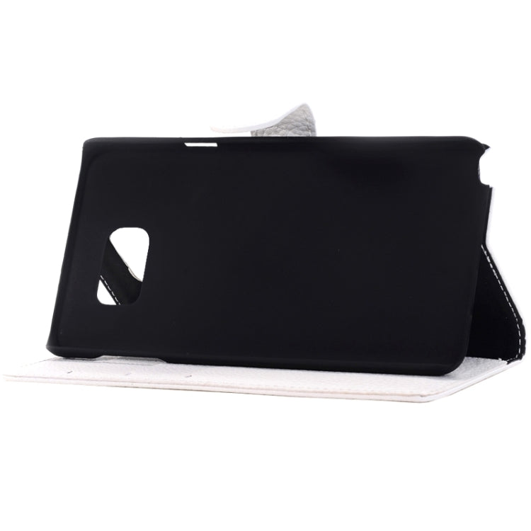 Litchi Texture Horizontal Flip Solid Color Leather Case with Holder and Card Slots for Galaxy Note 5 / N920