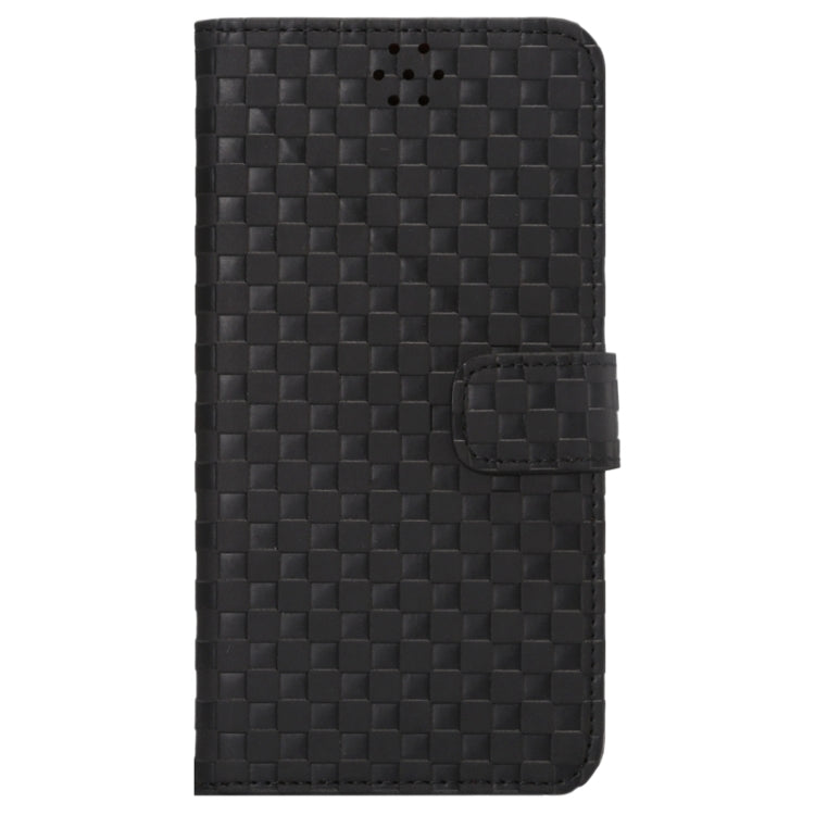 For Galaxy S6 Edge+ / G928 Plaid Patterns Horizontal Flip Leather Case with Card Slots and Holder