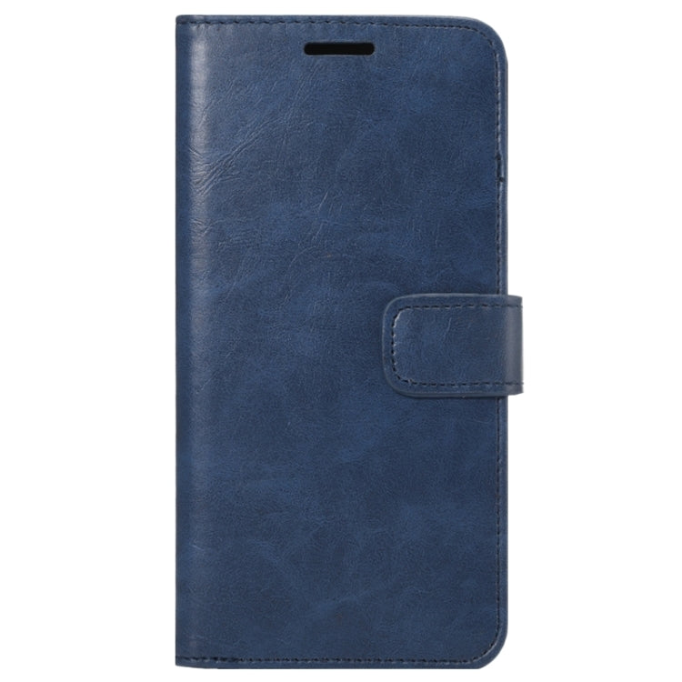 For Galaxy S6 Edge+ / G928 Crazy Horse Texture Horizontal Flip Solid Color Leather Case with Wallet & Card Slots & Holder