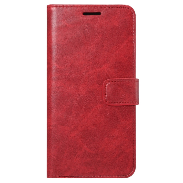 For Galaxy S6 Edge+ / G928 Crazy Horse Texture Horizontal Flip Solid Color Leather Case with Wallet & Card Slots & Holder