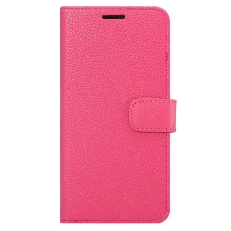 For Galaxy S6 Edge+ / G928 Litchi Texture Horizontal Flip Solid Color Leather Case with Wallet & Card Slots & Holder