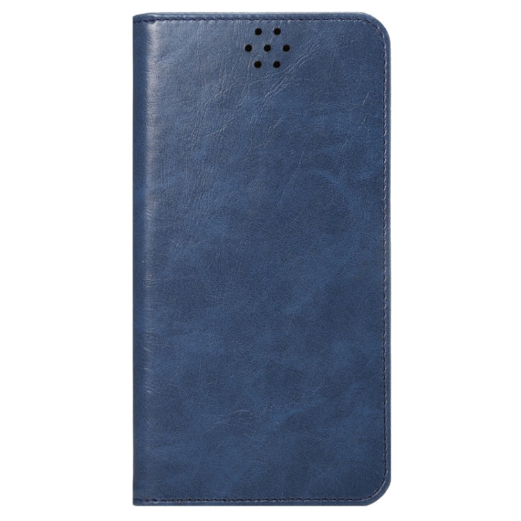 For Galaxy S6 Edge+ / G928 Crazy Horse Texture Horizontal Flip Leather Case with Magnetic Buckle & Card Slot & Holder