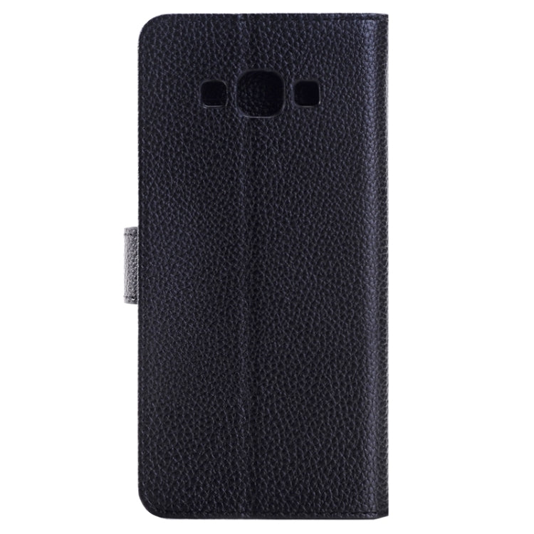 Litchi Texture Horizontal Flip Solid Color Leather Case with Wallet & Card Slot & Holder for Galaxy A8 / A800