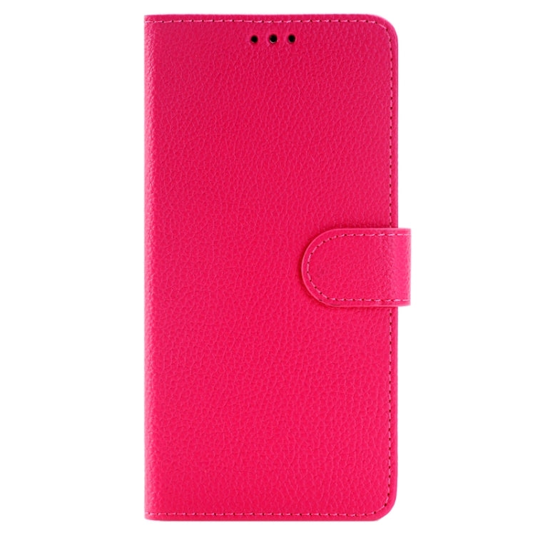 Litchi Texture Horizontal Flip Solid Color Leather Case with Wallet & Card Slot & Holder for Galaxy A8 / A800
