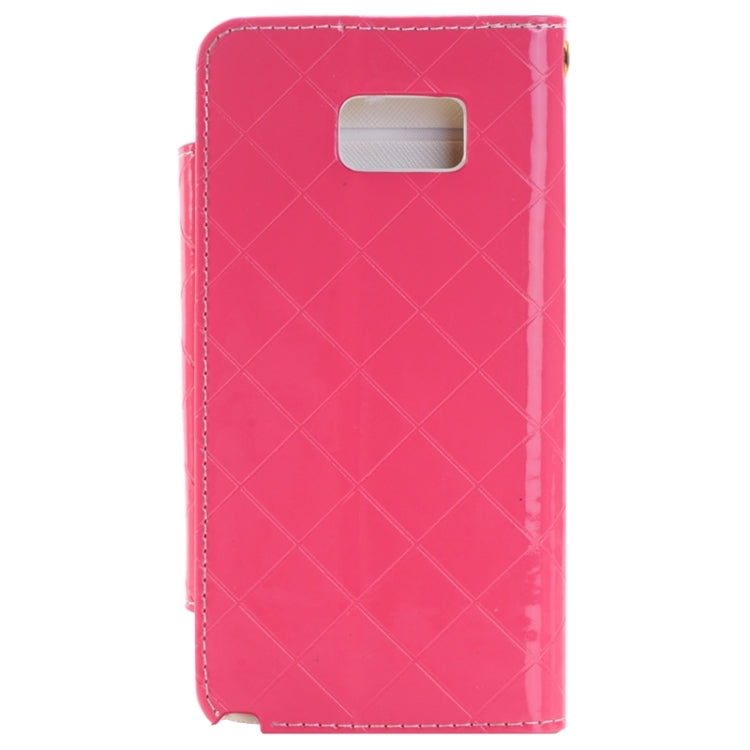 Grid Texture Horizontal Flip Diamond Encrusted Leather Case with Wallet & Card Slot & Holder & Lanyard for Galaxy Note 5 / N920