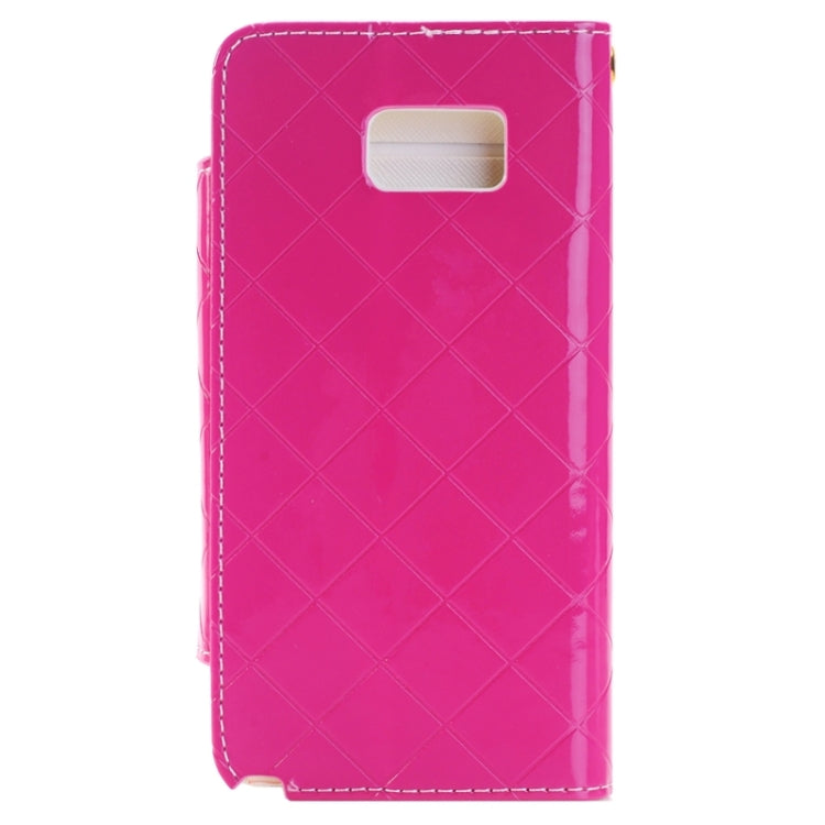 Grid Texture Horizontal Flip Diamond Encrusted Leather Case with Wallet & Card Slot & Holder & Lanyard for Galaxy Note 5 / N920