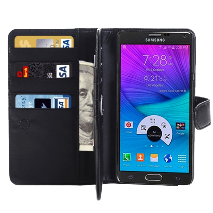 Crazy Horse Texture Horizontal Flip Leather Case with 3 Pages of Card Slots & Wallet & Holder